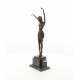 Dansatoare egipteana- statueta Art Deco din bronz