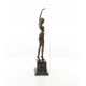 Dansatoare egipteana- statueta Art Deco din bronz