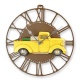 Ceas cu un camion galben