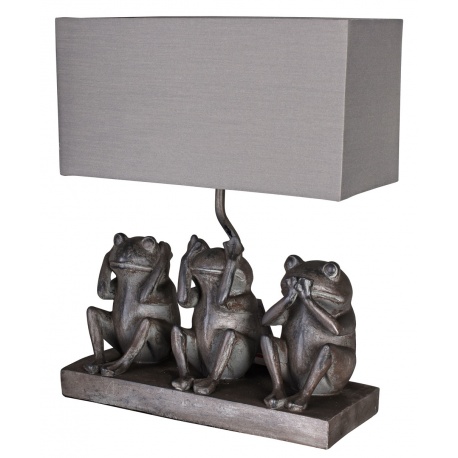 Lampa de masa cu trei broaste