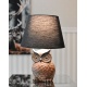 Lampa de masa cu o bufnita