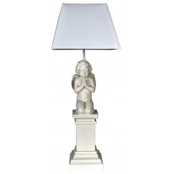 Lampa de podea cu un ingeras