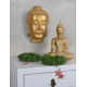 Statueta aurie Buddha  pentru pus pe perete
