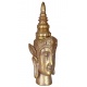 Bustul lui Buddha auriu din rasini