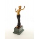 Seminud- statueta Art Deco din bronz