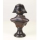 Bust Napoleon -statueta din bronz pe un soclu din marmura