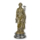 Atena - statueta din bronz pe soclu din marmura