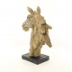 Cap de cal - statueta din rasini