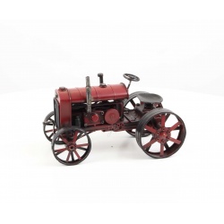 Model de tractor rosu