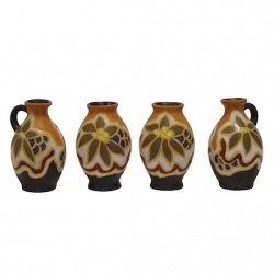 Set patru vaze din portelan stil olandez