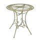 Masa rotunda de gradina antik green