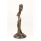 Femeie cu urna-sfesnic  din bronz