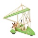 Model de paramotor verde
