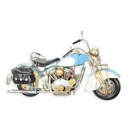 Model motocicleta bleu