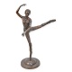 Balerina-statueta thailandeza din bronz