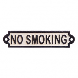 Placheta din fonta "Fumatul interzis"