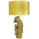 Lampa de masa cu o maimuta galbena