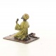 Arab rugandu-se- statueta vieneza din bronz masiv