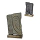 Fata umana-statueta abstracta din aluminiu