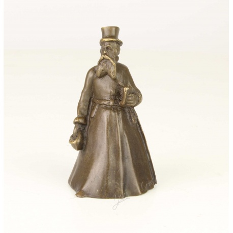 Clopot de masa cu un domn