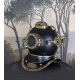 Casca decorativa de scafandru in marime naturala din metal