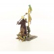 Dresor de papagali-statueta vieneza din bronz