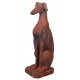 Ogar-statueta din compozit cu aspect ruginiu