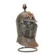 Coif medieval decorativ din alama masiva