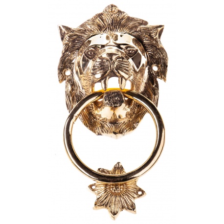 Batator usa cap de leu din alama