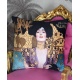 Perna decorativa Art Nouveau cu portret Judith