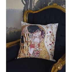 Perna decorativa Art Nouveau cu "Sarutul" Klimt