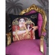 Perna decorativa Art Nouveau cu zeita Hygiena