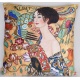 Perna decorativa Art Nouveau "Lady with fan"