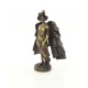 Femeie cu haina de blana-statueta erotica din bronz