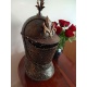 Coif medieval decorativ din alama masiva