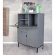 Secretaire din lemn masiv gri