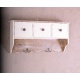 Dulapior Shabby chic cu trei sertare