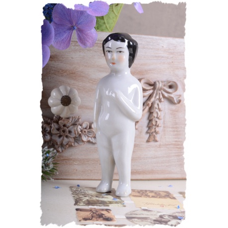 Papusa Shabby chic din portelan