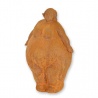Nud modern-statueta din fonta ruginie