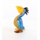 Pelican-figurina din sticla Murano