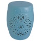 Scaun ceramica asiatica bleu
