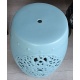 Scaun ceramica asiatica bleu