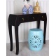 Scaun ceramica asiatica bleu