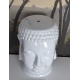 Scaun ceramica asiatica cap de Buddha