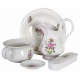 Set pentru baie din portelan pictat