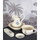 Set pentru baie din portelan pictat