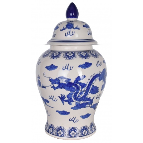 Amfora dragon cu capac