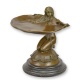 Platou Art Nouveau din bronz pentru carduri