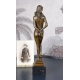 Femeie nud-statueta Art Nouveau din bronz