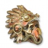 Craniu-statueta steampunk din rasini